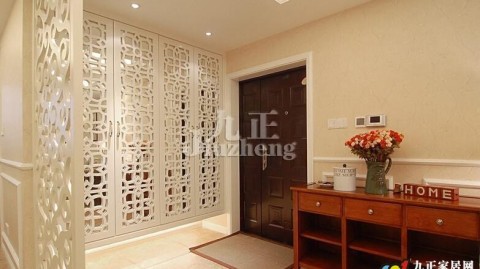 进门正对厕所玄关隔断｜上海老房化解“门冲煞”只需这几招